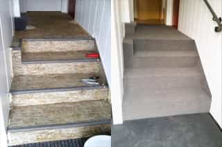 Bodenbelag Treppe