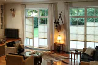 Plissee Wohnzimmer